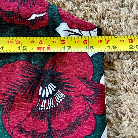 Lulu’s Wild Orchid Red Floral Print Dress - Picture 9 of 11